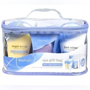 New Skincare Spa Gift Bag - Blue and Yellow